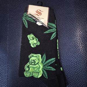 Green Gummy Bear Socks